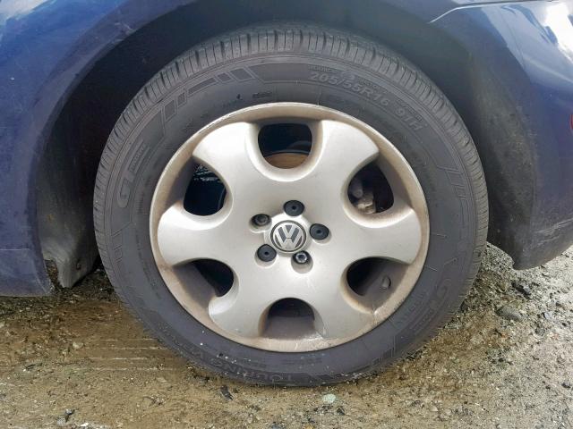 3VWCB21C72M434960 - 2002 VOLKSWAGEN NEW BEETLE Blau Foto 9