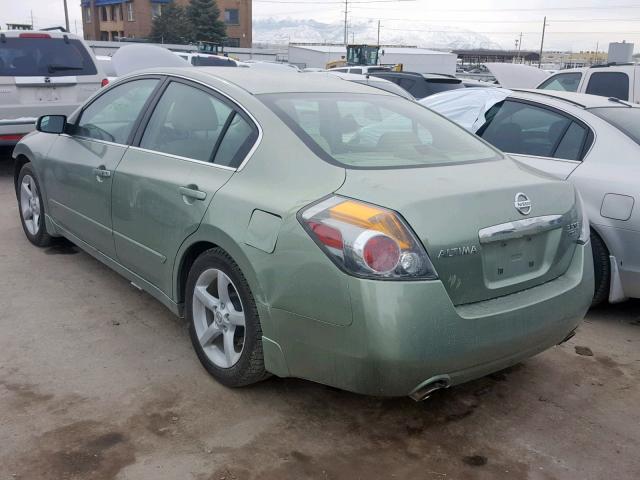 1N4BL21E27C165889 - 2007 NISSAN ALTIMA 3.5 GREEN photo 3