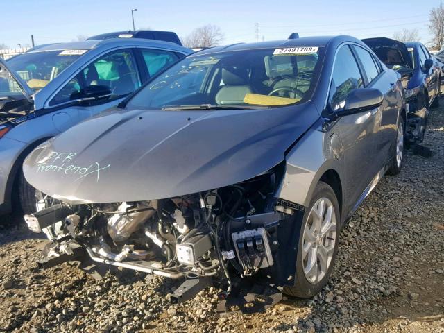 1G1RD6S53HU126048 - 2017 CHEVROLET VOLT PREMI GRAY photo 2