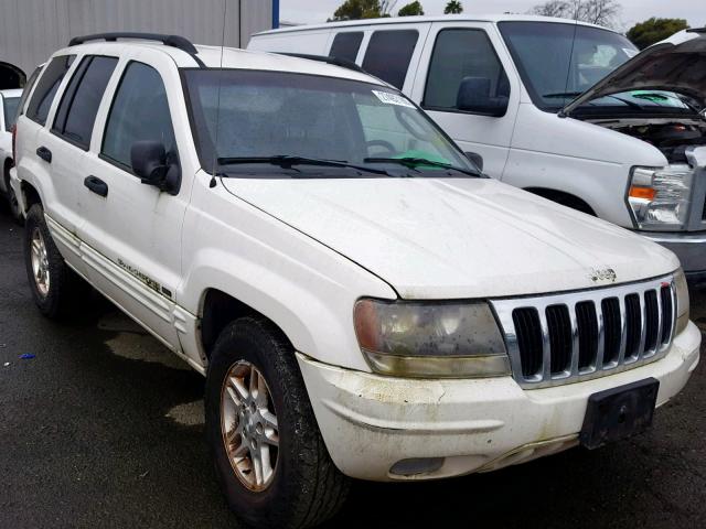 1J4GX48S82C311002 - 2002 JEEP GRAND CHER WHITE photo 1