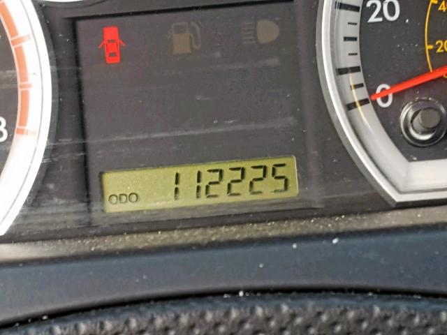 KL1TD66EX9B637591 - 2009 CHEVROLET AVEO LS BLUE photo 8