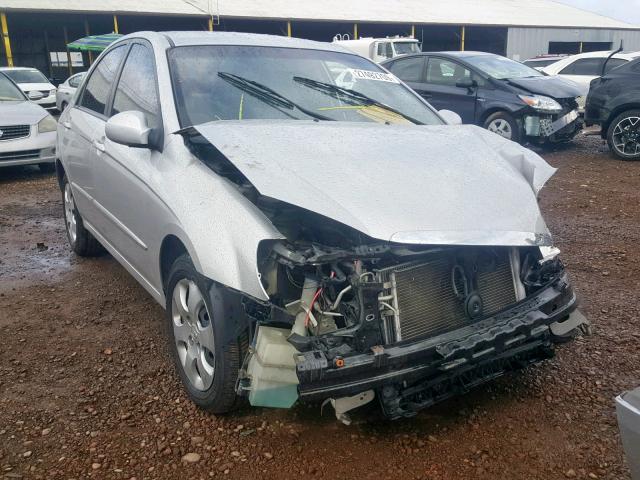 KNAFE222095590266 - 2009 KIA SPECTRA EX SILVER photo 1