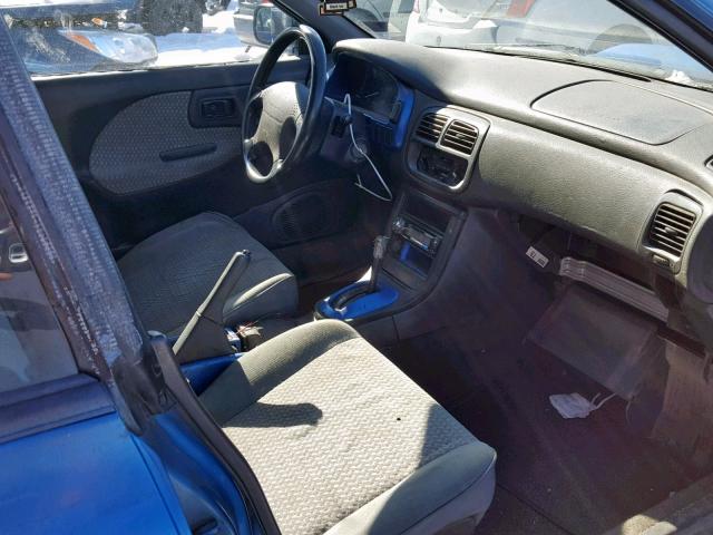 JF1GC4356VH500909 - 1997 SUBARU IMPREZA L BLUE photo 5