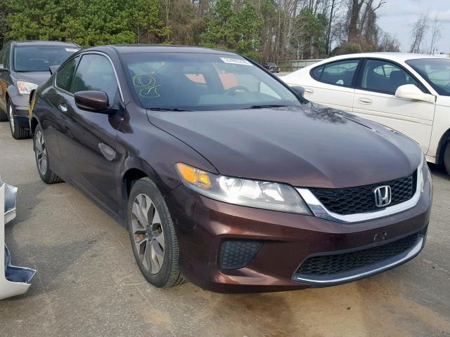 1HGCT1B34DA016575 - 2013 HONDA ACCORD LX- BROWN photo 1