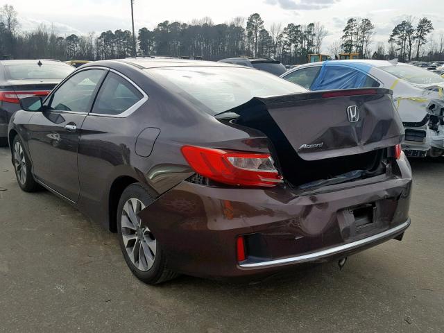 1HGCT1B34DA016575 - 2013 HONDA ACCORD LX- BROWN photo 3