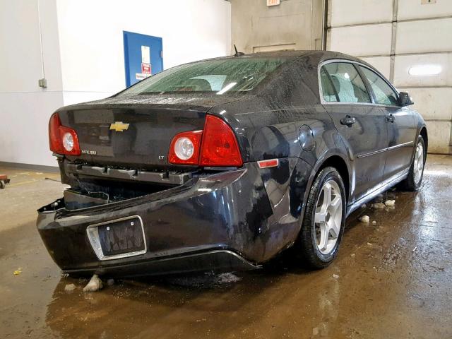 1G1ZH57B89F190508 - 2009 CHEVROLET MALIBU 1LT შავი ფოტო 4