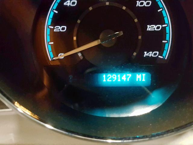 1G1ZH57B89F190508 - 2009 CHEVROLET MALIBU 1LT შავი ფოტო 8