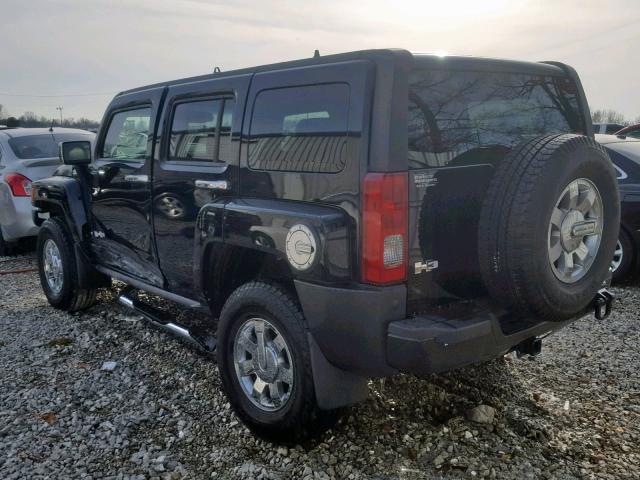 5GTDN136568161777 - 2006 HUMMER H3 BLACK photo 3