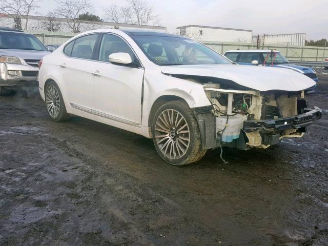 KNALN4D74F5174000 - 2015 KIA CADENZA PR WHITE photo 1