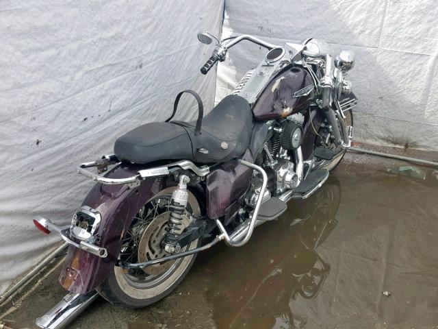 1HD1FR4347Y615124 - 2007 HARLEY-DAVIDSON FLHRCI PURPLE photo 4