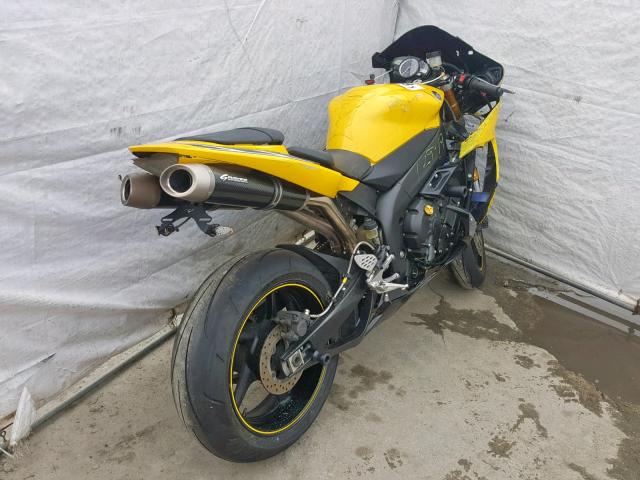 JYARN15EX6A004588 - 2006 YAMAHA YZFR1 YELLOW photo 4