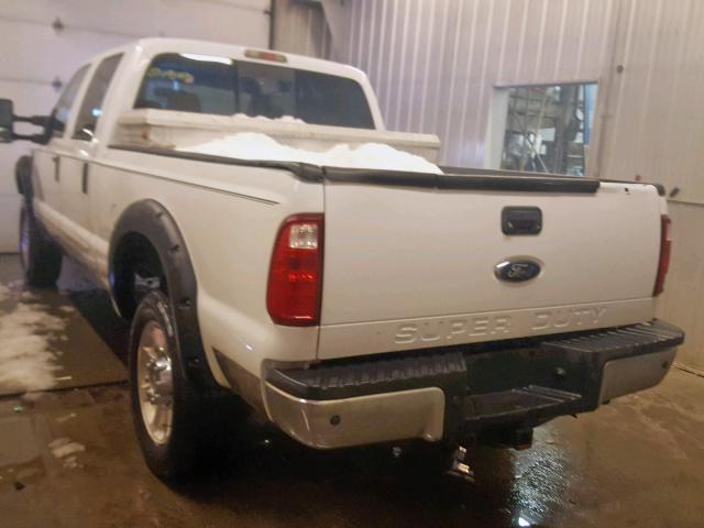 1FTWW31R88EC74200 - 2008 FORD F350 SRW S WHITE photo 3