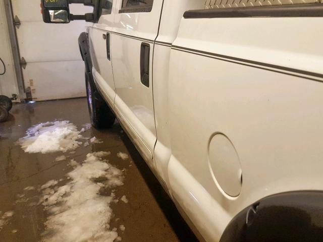 1FTWW31R88EC74200 - 2008 FORD F350 SRW S WHITE photo 9