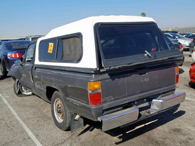 JT4RN50R8G0188992 - 1986 TOYOTA PICKUP 1/2 GRAY photo 3