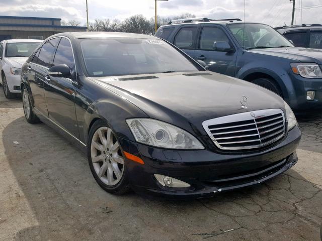 WDDNG71XX7A078589 - 2007 MERCEDES-BENZ S 550 BLACK photo 1