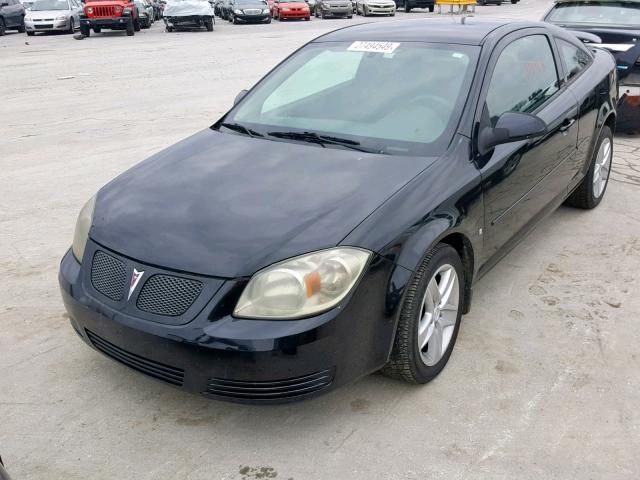 1G2AL18F687208207 - 2008 PONTIAC G5 BLACK photo 2