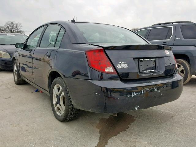 1G8AJ55FX7Z198887 - 2007 SATURN ION LEVEL BLACK photo 3