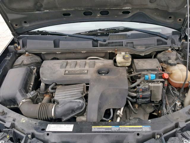 1G8AJ55FX7Z198887 - 2007 SATURN ION LEVEL BLACK photo 7