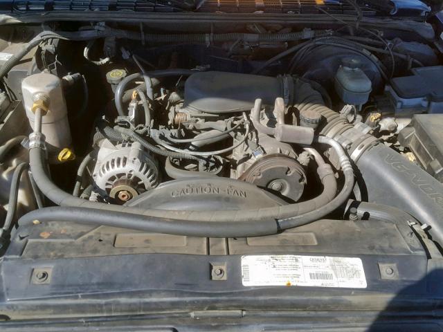 1GNDT13W3X2154058 - 1999 CHEVROLET BLAZER BLUE photo 7