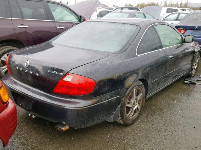 19UYA42741A027443 - 2001 ACURA 3.2CL TYPE BLACK photo 4