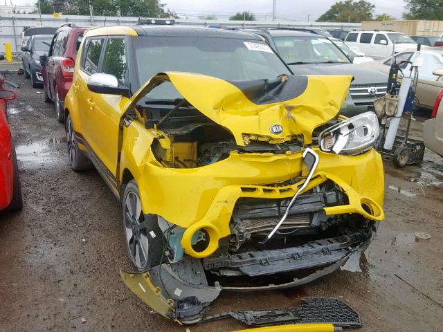 KNDJX3A57F7210865 - 2015 KIA SOUL ! YELLOW photo 1