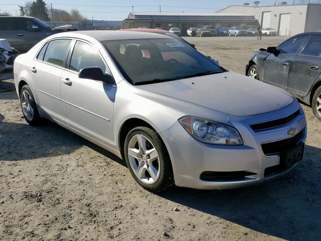 1G1ZA5EU1CF112717 - 2012 CHEVROLET MALIBU LS SILVER photo 1