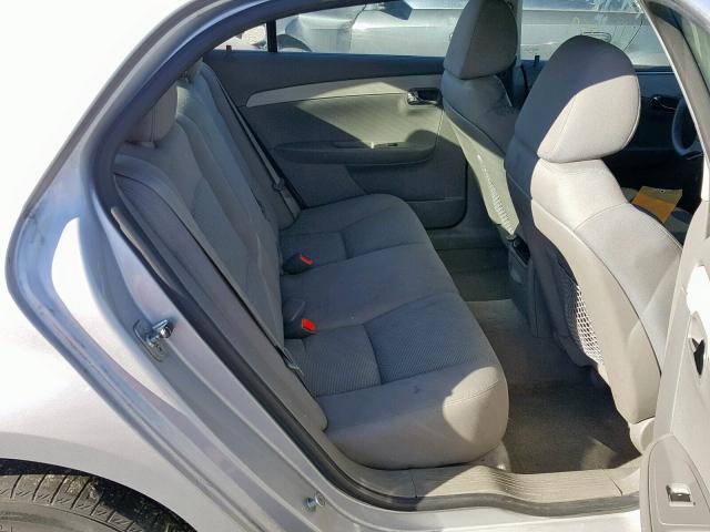 1G1ZA5EU1CF112717 - 2012 CHEVROLET MALIBU LS SILVER photo 6