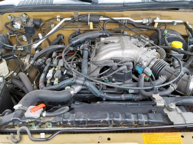 5N1ED28Y4YC589625 - 2000 NISSAN XTERRA XE GOLD photo 7