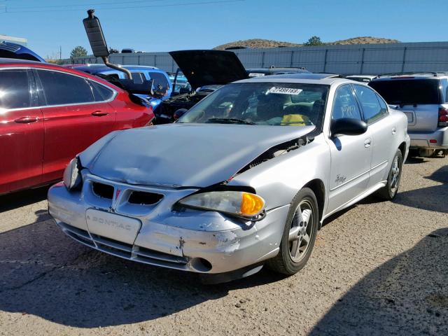 1G2NF52E84M552892 - 2004 PONTIAC GRAND AM S SILVER photo 2