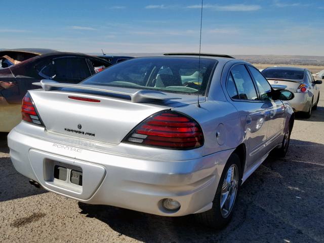 1G2NF52E84M552892 - 2004 PONTIAC GRAND AM S SILVER photo 4