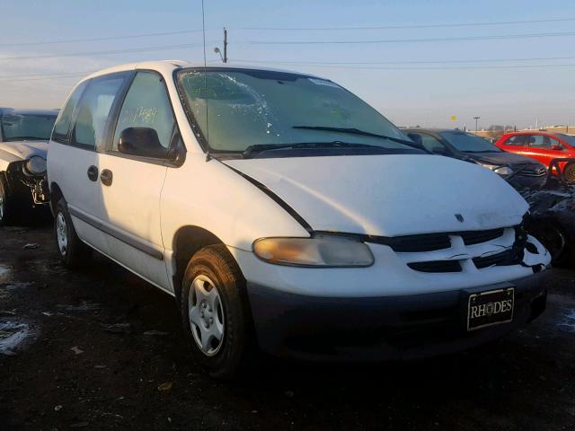 2B4FP25B9YR879220 - 2000 DODGE CARAVAN WHITE photo 1