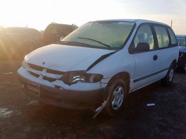 2B4FP25B9YR879220 - 2000 DODGE CARAVAN WHITE photo 2