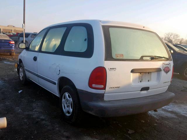 2B4FP25B9YR879220 - 2000 DODGE CARAVAN WHITE photo 3