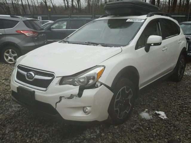 JF2GPAVC2D2869746 - 2013 SUBARU XV CROSSTR WHITE photo 2