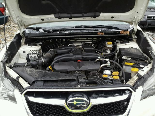 JF2GPAVC2D2869746 - 2013 SUBARU XV CROSSTR WHITE photo 7