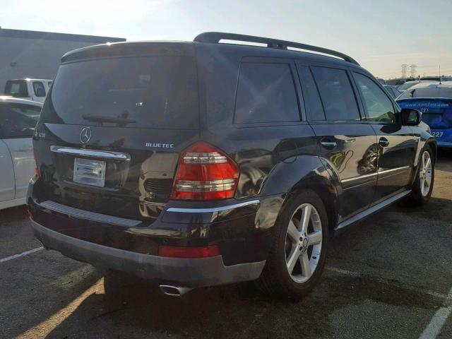 4JGBF25E69A503395 - 2009 MERCEDES-BENZ GL BLACK photo 4