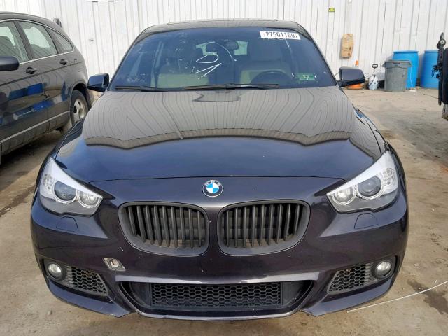 WBASP2C52DC339125 - 2013 BMW 535 XIGT BLACK photo 9