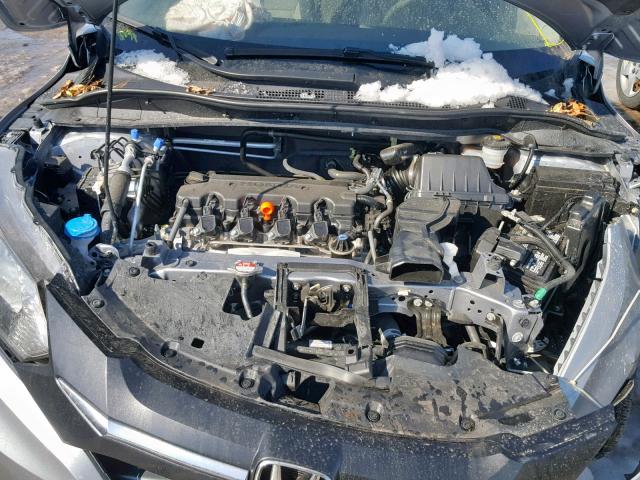 3CZRU6H57JG716853 - 2018 HONDA HR-V EX SILVER photo 7