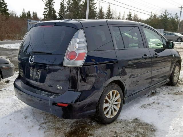 JM1CR193770151496 - 2007 MAZDA 5 BLACK photo 4