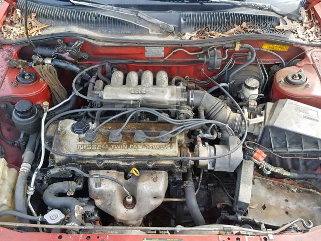 JN1EB31F3RU601254 - 1994 NISSAN SENTRA E RED photo 7