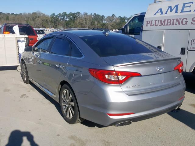 5NPE34AF0GH414528 - 2016 HYUNDAI SONATA SPORT  photo 3