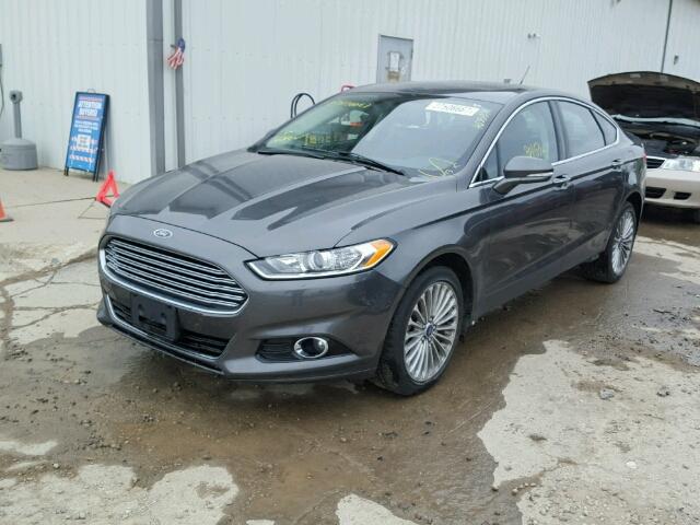 3FA6P0K96FR224583 - 2015 FORD FUSION TIT CHARCOAL photo 2