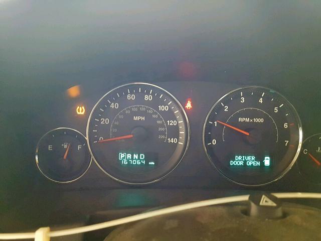 1J8HG48N66C132024 - 2006 JEEP COMMANDER WHITE photo 8