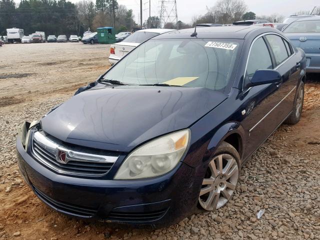 1G8ZS57N57F227511 - 2007 SATURN AURA XE BLUE photo 2