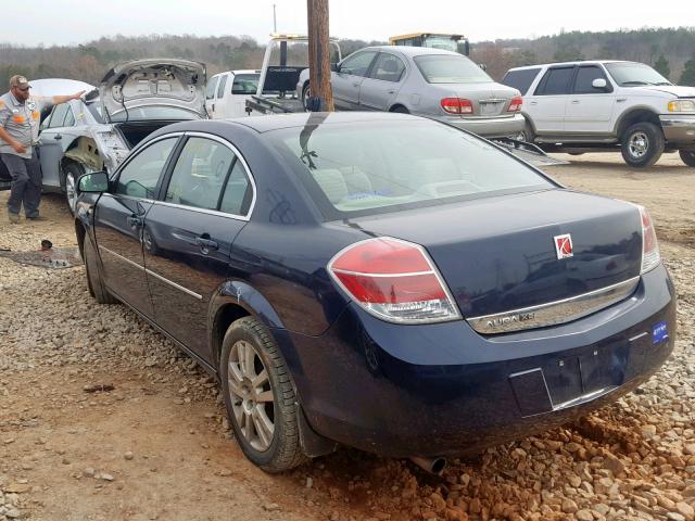 1G8ZS57N57F227511 - 2007 SATURN AURA XE BLUE photo 3