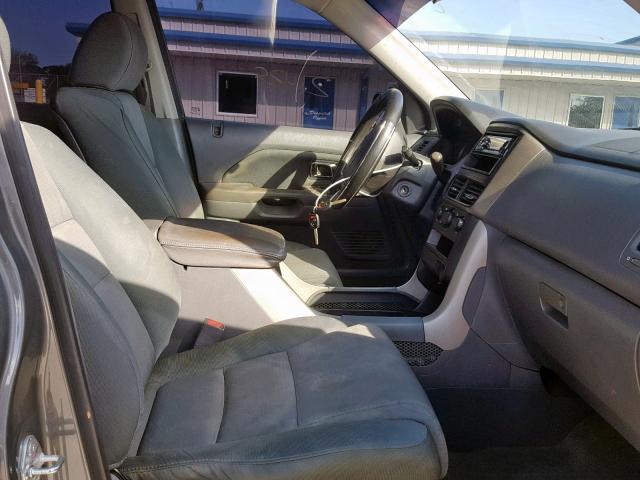 5FNYF28278B025428 - 2008 HONDA PILOT VP GRAY photo 5