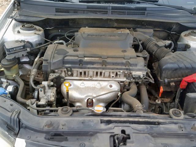 KNAFE221295648062 - 2009 KIA SPECTRA EX SILVER photo 7