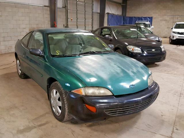 1G1JC124XV7265906 - 1997 CHEVROLET CAVALIER B GREEN photo 1