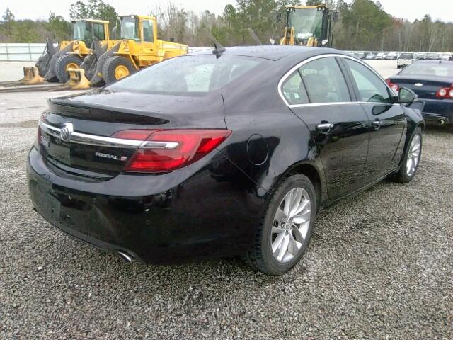 2G4GN5EX4E9279545 - 2014 BUICK REGAL PREM BLACK photo 4