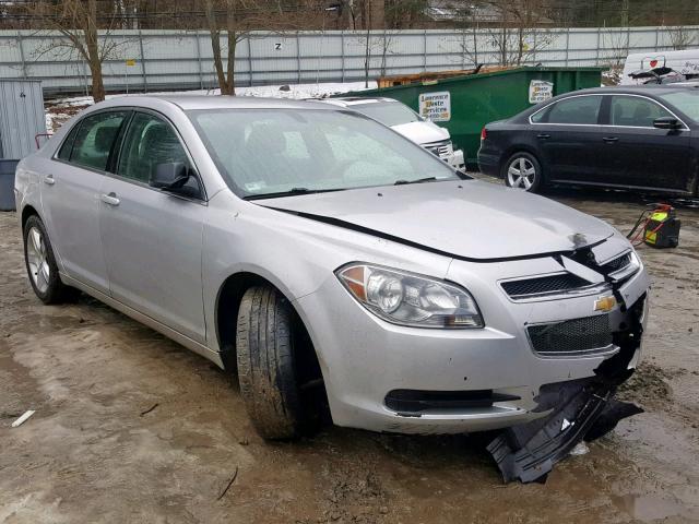 1G1ZA5EUXBF207596 - 2011 CHEVROLET MALIBU LS SILVER photo 1